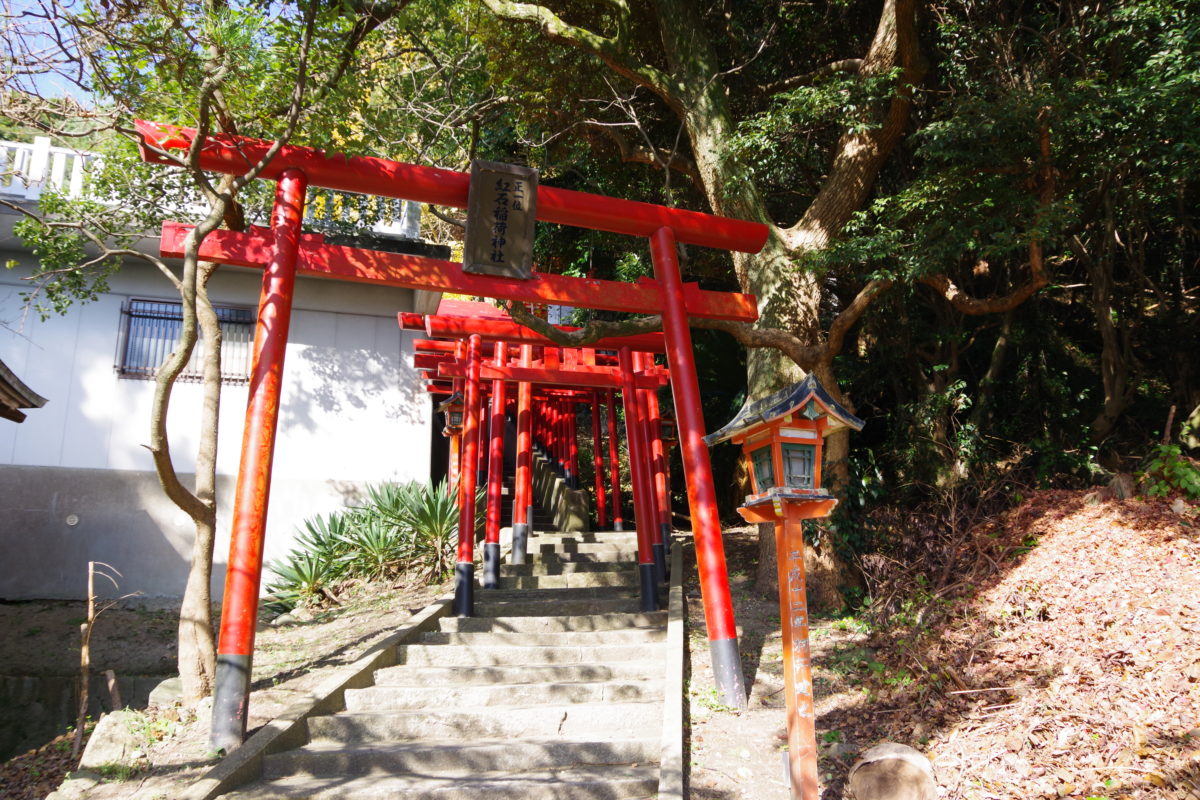 紅石稲荷神社鳥居03