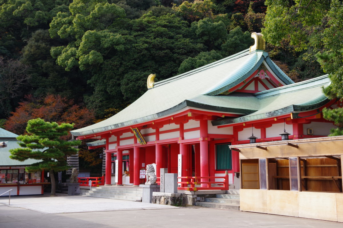 鎮守八幡宮から赤間神宮