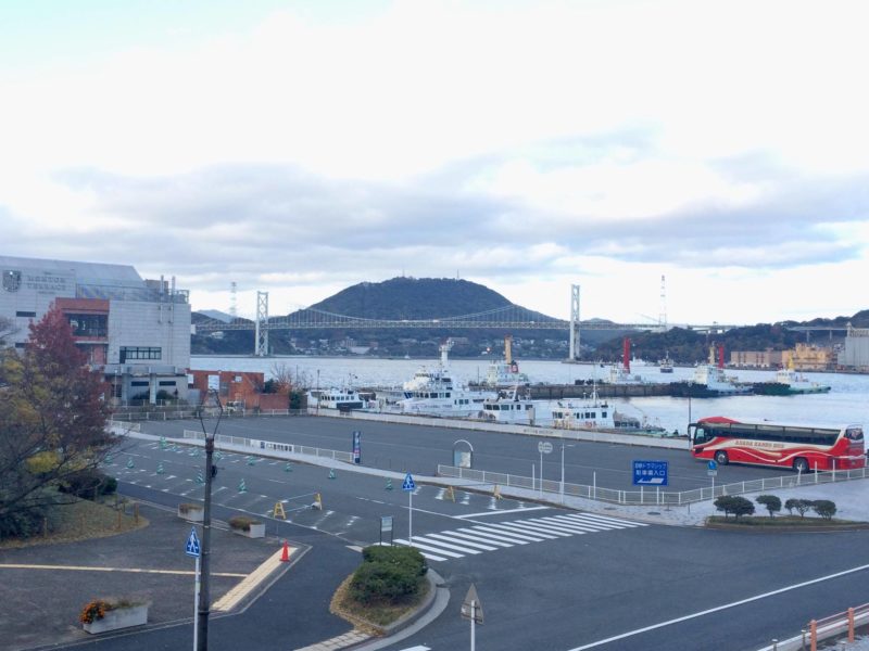 旧大連航路上屋からの風景