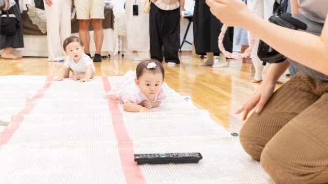 【イベント】子育て中のパパママが楽しめるイベント開催！ハイハイレースや、お悩み相談など充実